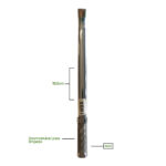 Bomba Tereré Inox Com Mola Lisa Chata 19CM Cart